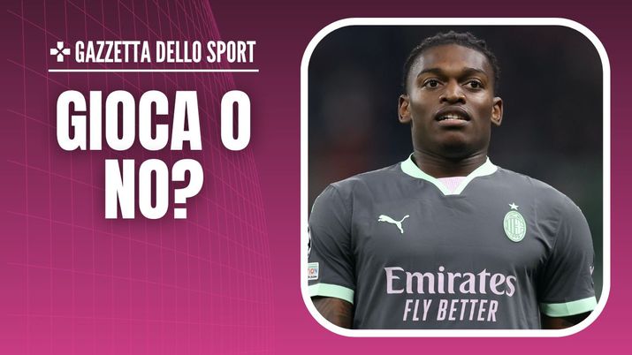 Milan-Napoli Serie A 2024-2025 Leao