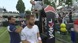 Fognini insulta Moutet in due lingue: “Piccolo maiale, sei una m…”