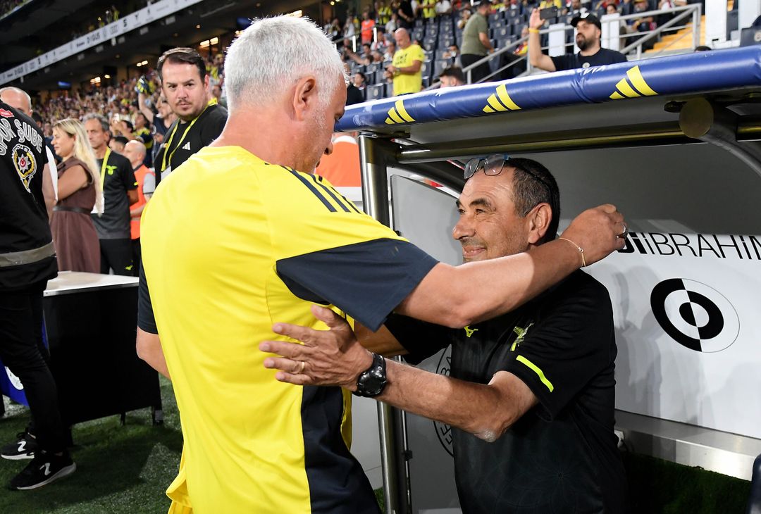 Sarri e Mourinho