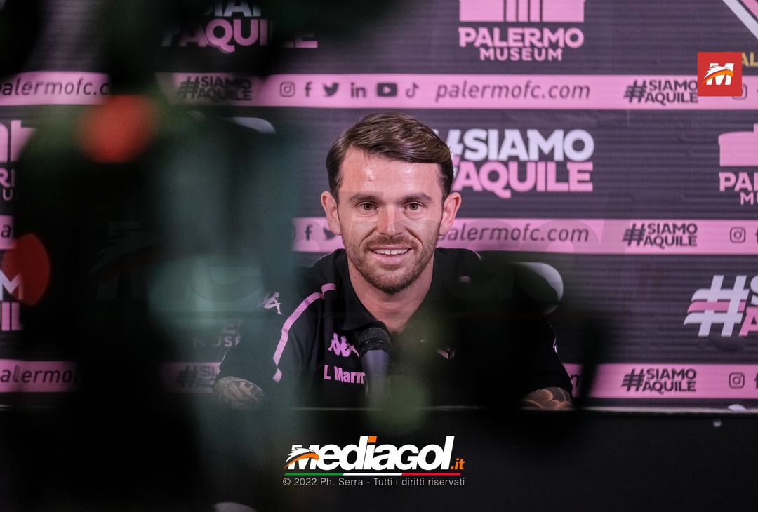 FOTO RITIRO PALERMO, Matteo Brunori in conferenza stampa (Gallery) - immagine 23