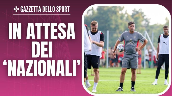 Paulo Fonseca AC Milan allenamenti Milanello Nazionali