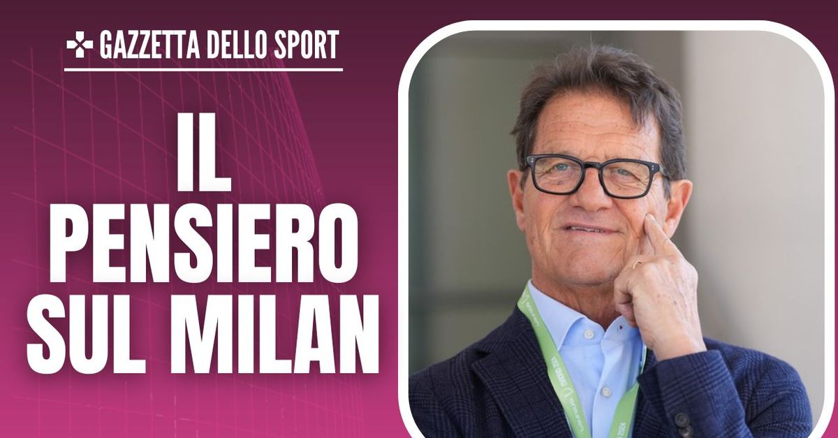 Milan, Capello: “La base per la rimonta c’è. Errori? Non è ammissibile…”