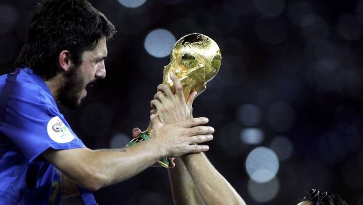 Gennaro Gattuso e Fabio Grosso | Serie A News (Foto Getty Images) Grosso: 'Gattuso l'ho visto carico e consapevole di potercela fare'