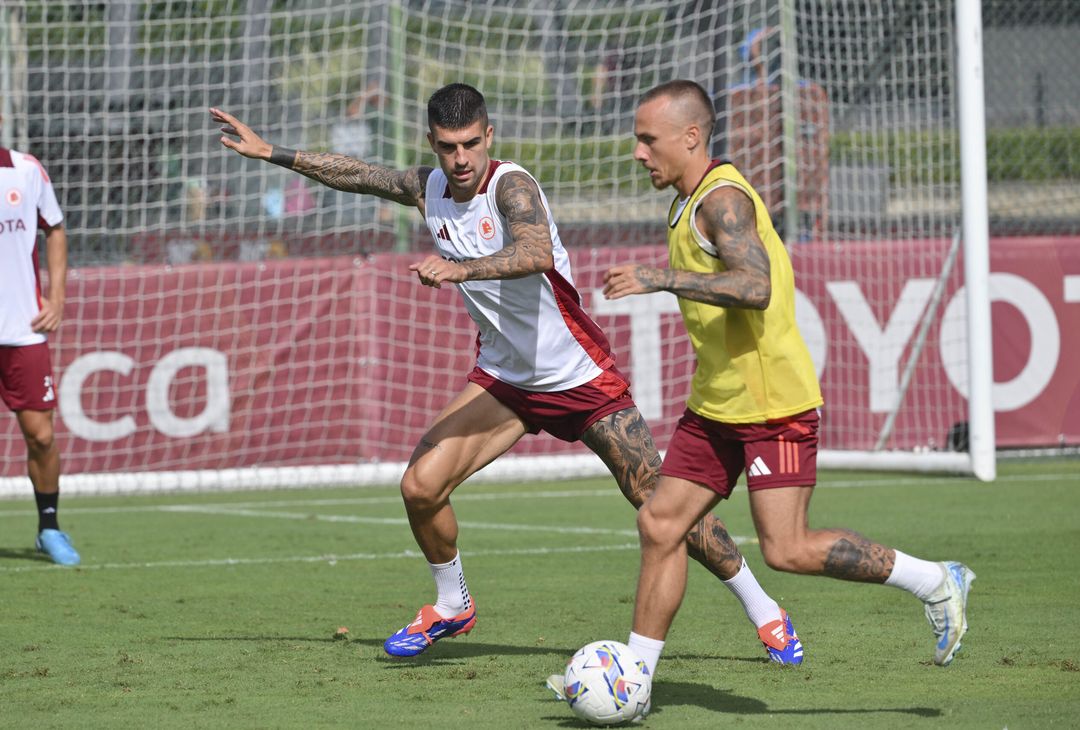 Trigoria, continua la preparazione dei giallorossi in vista del Genoa – FOTOGALLERY - immagine 12