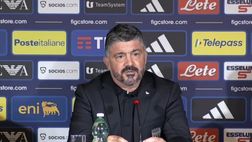 Nazionale, Gattuso: “L’obiettivo è chiaro, abbiamo i giusti giocatori. Su Spalletti…”