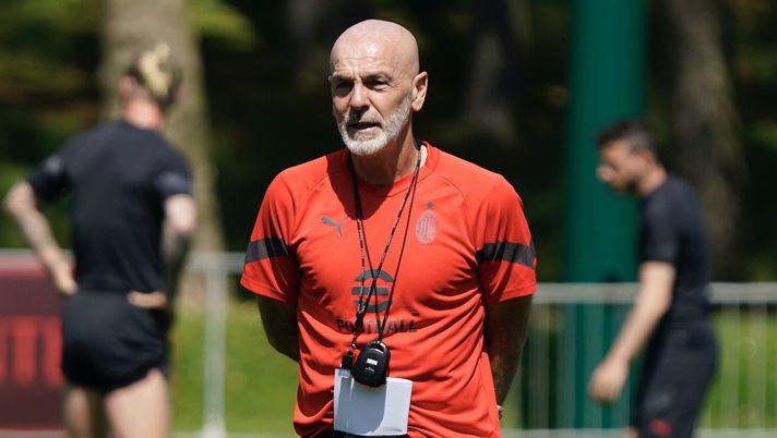 Stefano Pioli AC Milan allenamento Milanello
