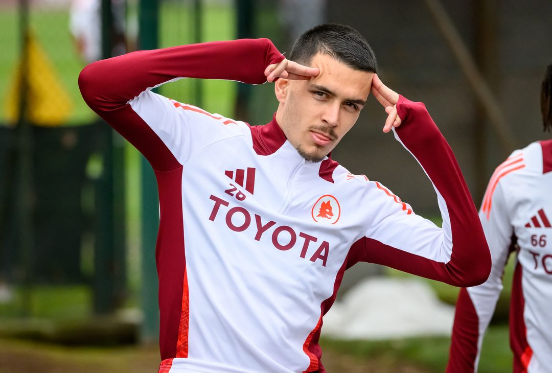 Roma, l’allenamento a due giorni dal derby – FOTOGALLERY - immagine 21