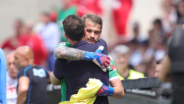 Provedel e Thiago Motta