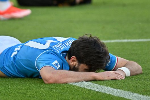 NAPOLI, ITALIA – 26 MAGGIO: Khvicha Kvaratskhelia della SSC Napoli. (Photo by Francesco Pecoraro/Getty Images) Napoli-Parigi solo andata: la nuova vita di Kvaratskhelia al Psg tra sogni e ambizioni- immagine 4
