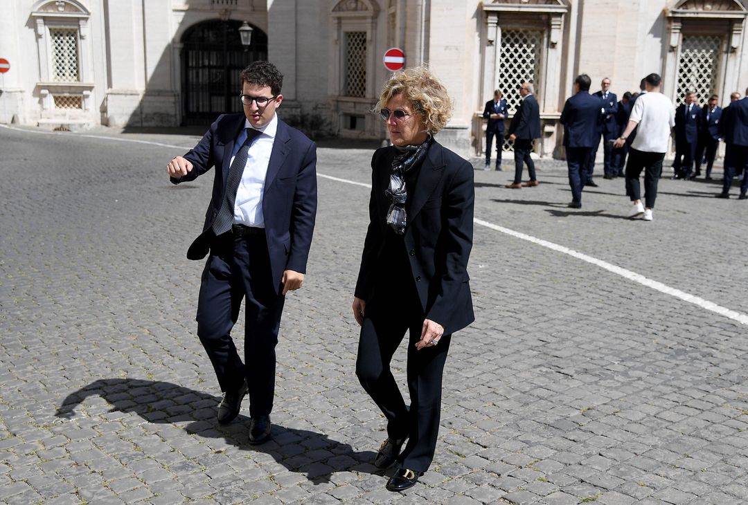 Enrico Lotito e Cristina Mezzaroma Vaticano