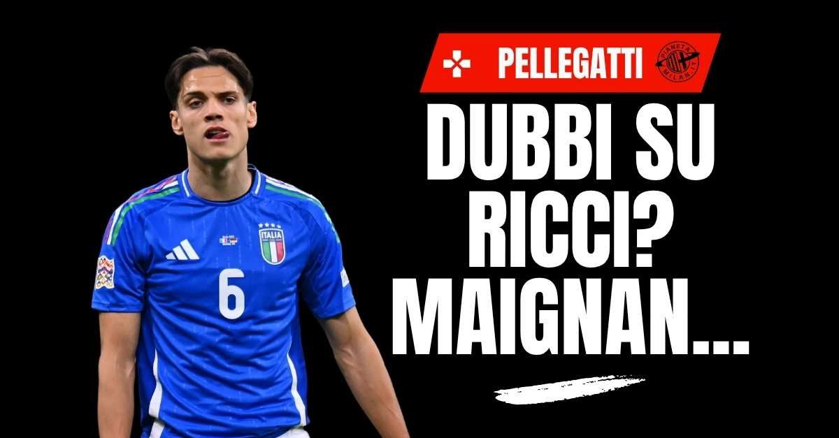 Milan, Pellegatti: “Ecco l’alternativa a Maignan”. Su Ricci un dubbio