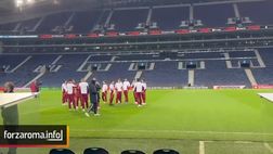 VIDEO – I giallorossi sul campo del Do Dragao alla vigilia di Porto-Roma