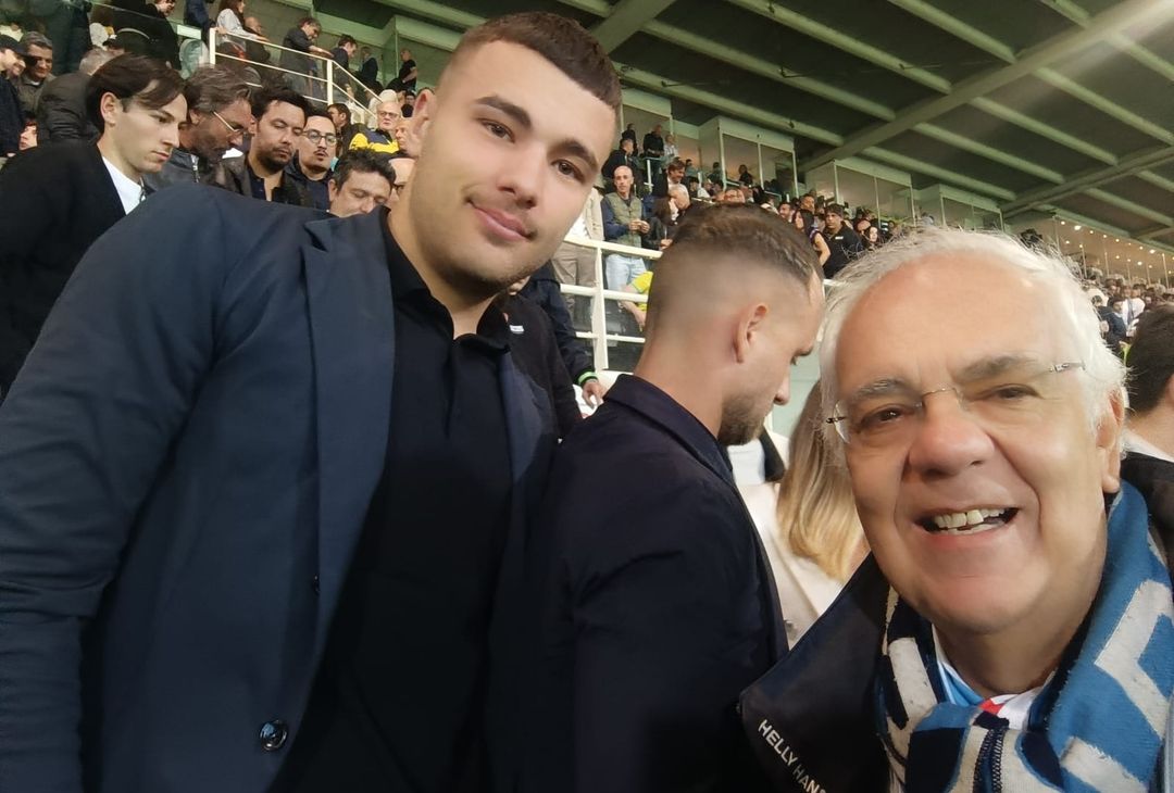 GALLERY Da Buongiorno a Lobotka, tribuna d’onore al Tardini per Parma-Napoli - immagine 4