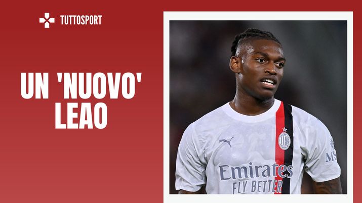 Rafael Leao durante Bologna-Milan