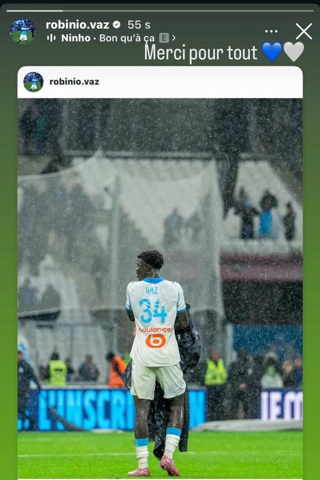 Robinio Vaz-Roma, ci siamo. Sui social pubblica il saluto all’OM, poi lo cancella- immagine 2