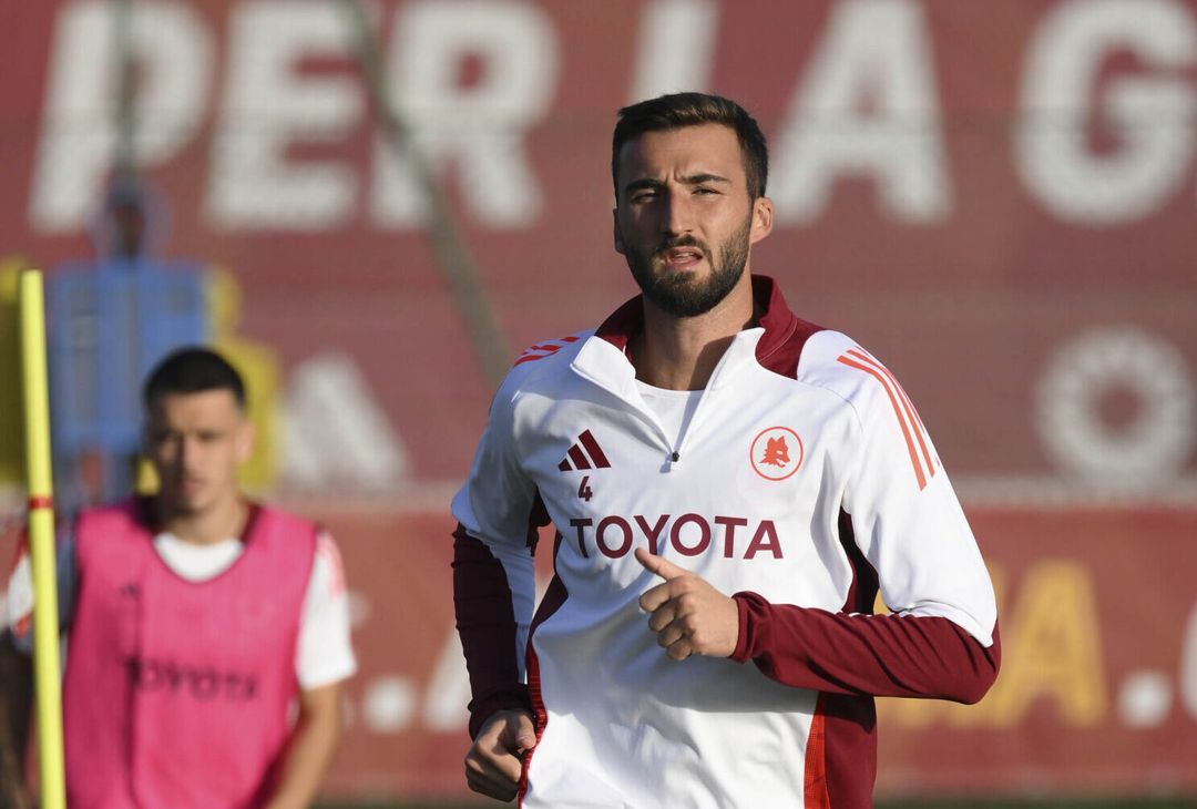 Trigoria, l’allenamento della Roma verso l’Inter – FOTO GALLERY - immagine 16