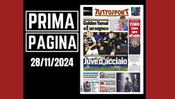 Prima pagina Tuttosport: “Ultras, Calhanoglu e Calabria rischiano”