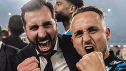 Scudetto Napoli, il team manager Rea esulta: “Abbiamo dato tutto!” – LA FOTO