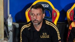 Lecce, D’Aversa: “Arbitro ha sbagliato diverse volte e il pareggio poteva starci”