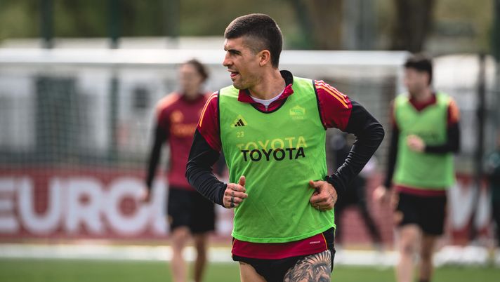 Trigoria, Mancini parzialmente in gruppo: il difensore vede la sfida con l’Atalanta - immagine 1