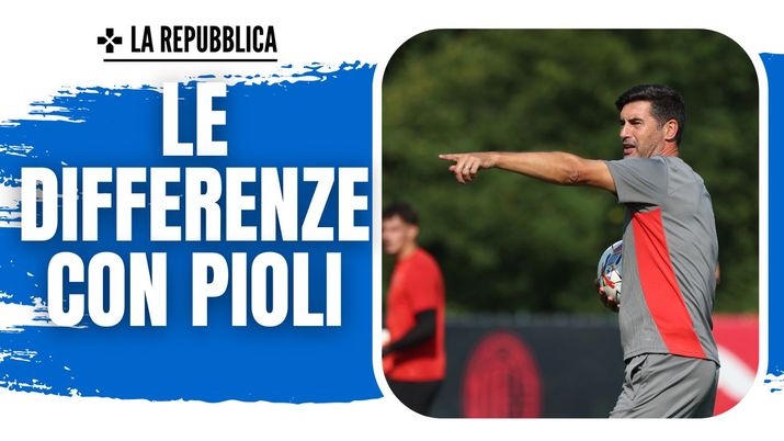 Paulo Fonseca (allenatore AC Milan), qui durante una seduta di allenamento a Milanello | Milan News (Getty Images) Paulo Fonseca AC Milan allenamento Milanello