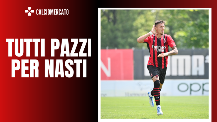 Marco Nasti, attaccante del Milan (getty images)