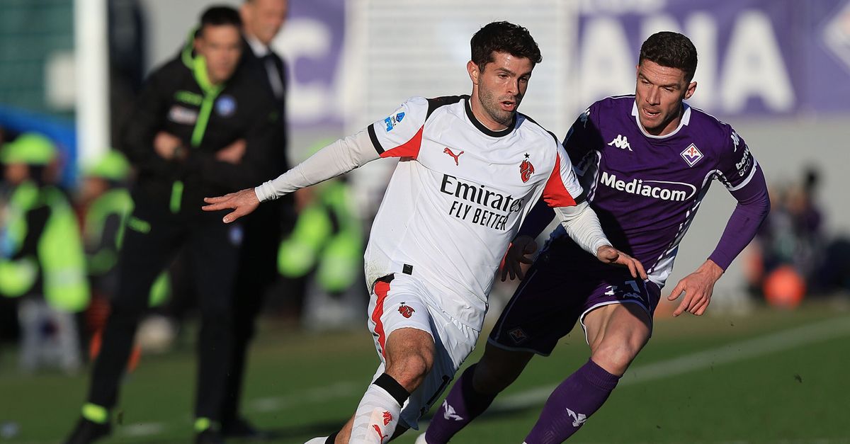 Il Milan frena a Firenze: Nkunku salva i rossoneri nel finale della gara Il Milan frena a Firenze: Nkunku salva i rossoneri nel finale della gara