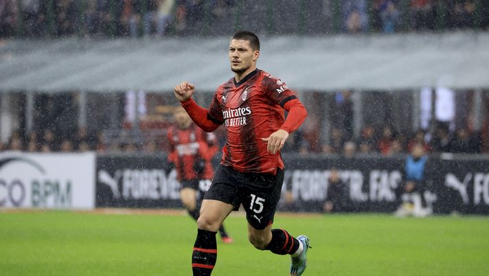 Luka Jovic AC Milan Milan-Udinese 0-1 Serie A 2023-2024