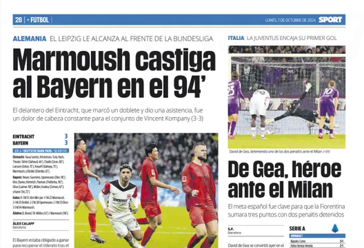 Anche i giornali spagnoli si inchinano a De Gea (FOTO)- immagine 4