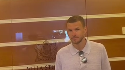 VIDEO – Dzeko a Villa Stuart, iniziano le visite mediche