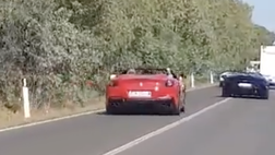 Il sorpasso della Ferrari alla Lamborghini poi lo scontro tragico con camper