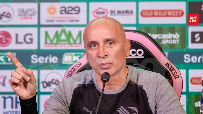 Corini: “Bisogna mostrare rammarico contro il Bari. Gol di testa determinanti”  Catanzaro Palermo