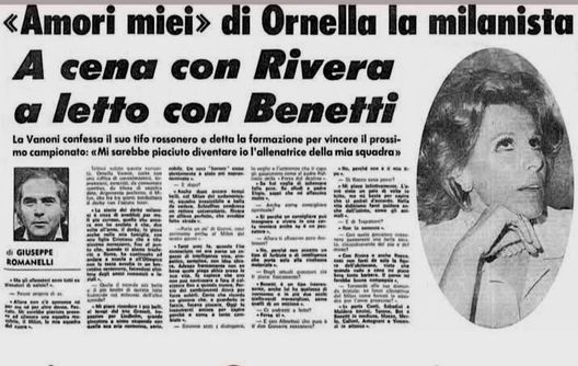 Ornella Vanoni, 'Tu mi ricordi Milano': e il Milan, ciao grandissima