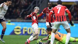 Serie A, il Cagliari stoppa il Milan a San Siro: finisce 1-1