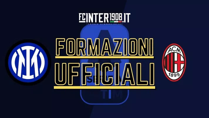 Inter-Milan, le formazioni ufficiali del derby: c’è Acerbi, Frattesi in panchina - immagine 1