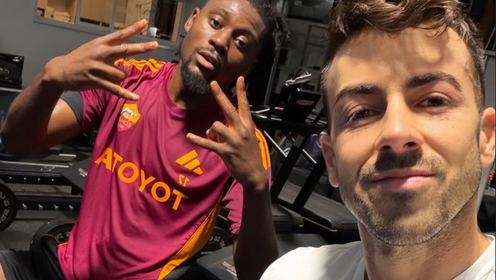 El Shaarawy, Koné e il selfie in palestra: il lavoro degli infortunati a Trigoria - immagine 1
