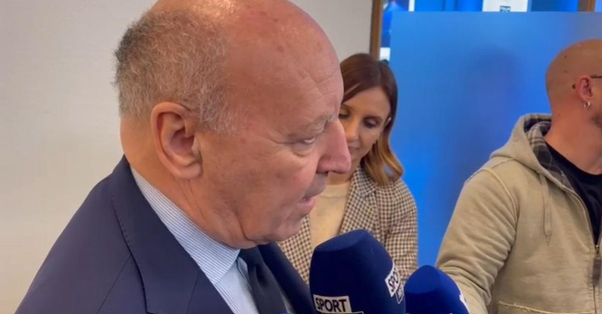 Marotta sull'incidente: "Fatto delicato. Vicini alla famiglia della persona deceduta e a Martinez"