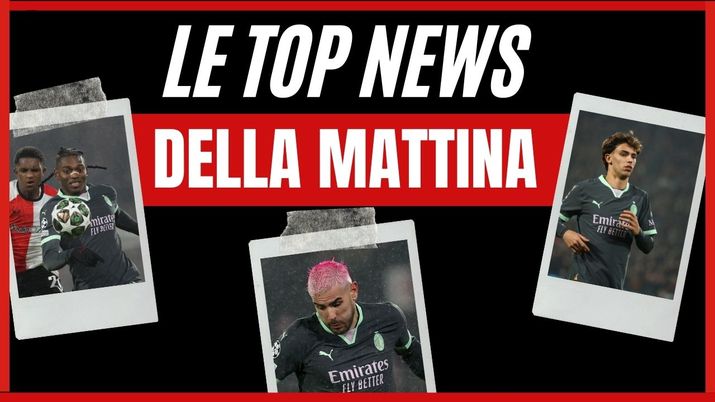 Top News AC Milan mattina 15 febbraio 2025