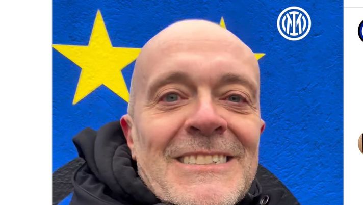 VIDEO/ L’Inter fa felice Max Pezzali: “Sono in un posto magico come Disneyland” - immagine 1