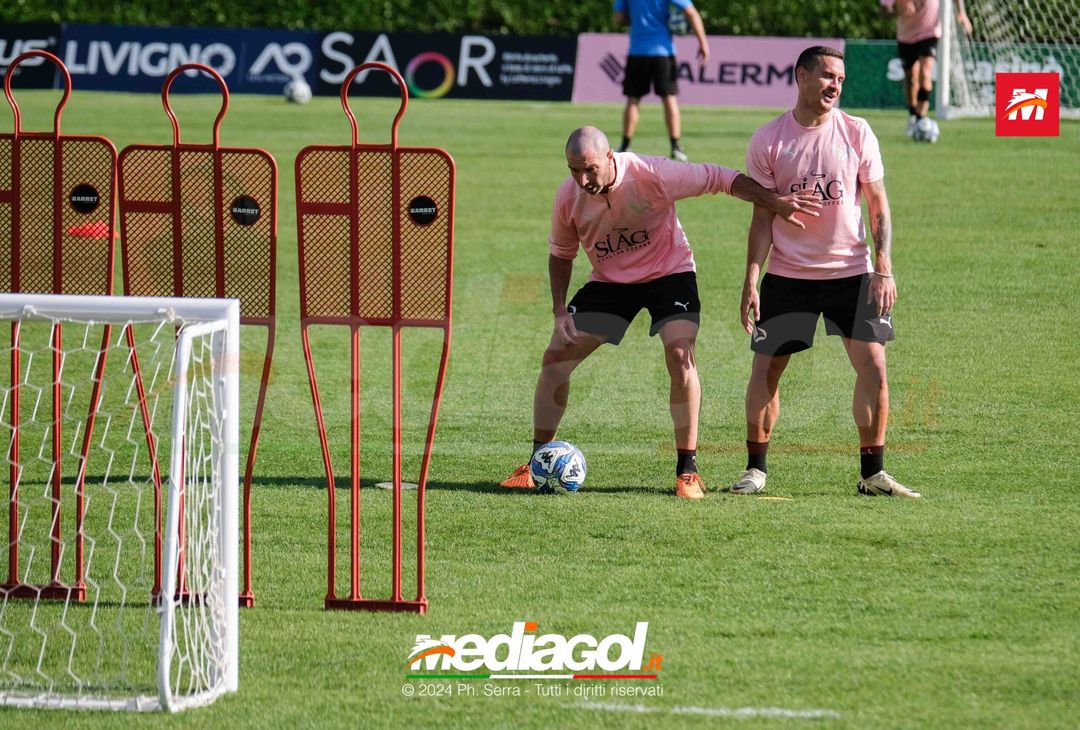 FOTO Ritiro Palermo, seduta pomeridiana al centro Aquagranda (GALLERY) - immagine 61