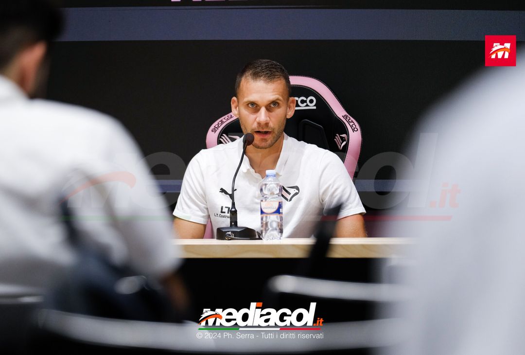 FOTO PALERMO, la presentazione di Alexis Blin in conferenza stampa (Gallery) - immagine 15