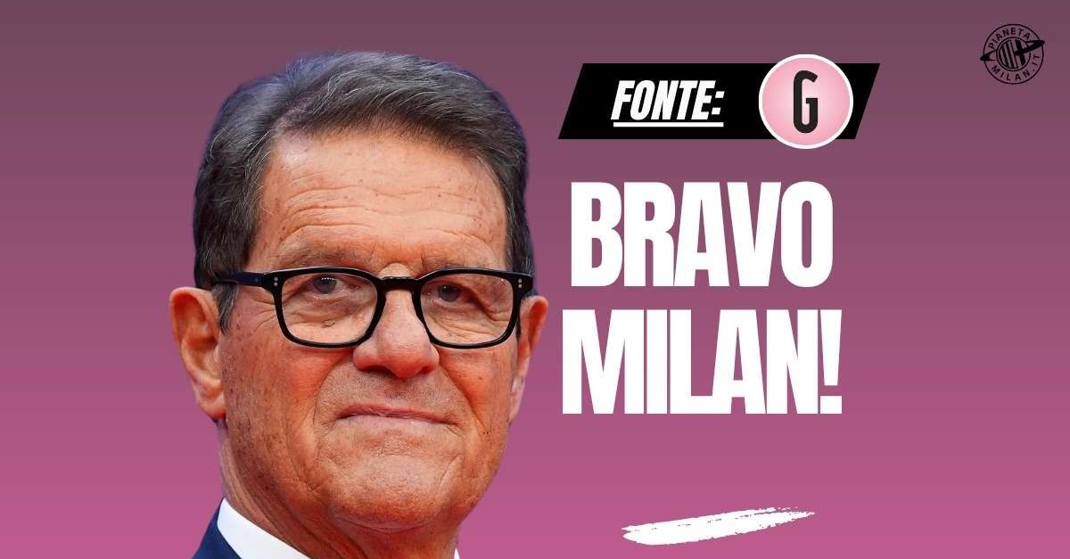 Capello: “Allegri ideale, bravo Tare! Così Il Milan tornerà grande” Capello: “Allegri ideale, bravo Tare! Così Il Milan tornerà grande”