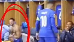 Rabiot, video dallo spogliatoio della Francia: massaggi al polpaccio prima dell’infortunio