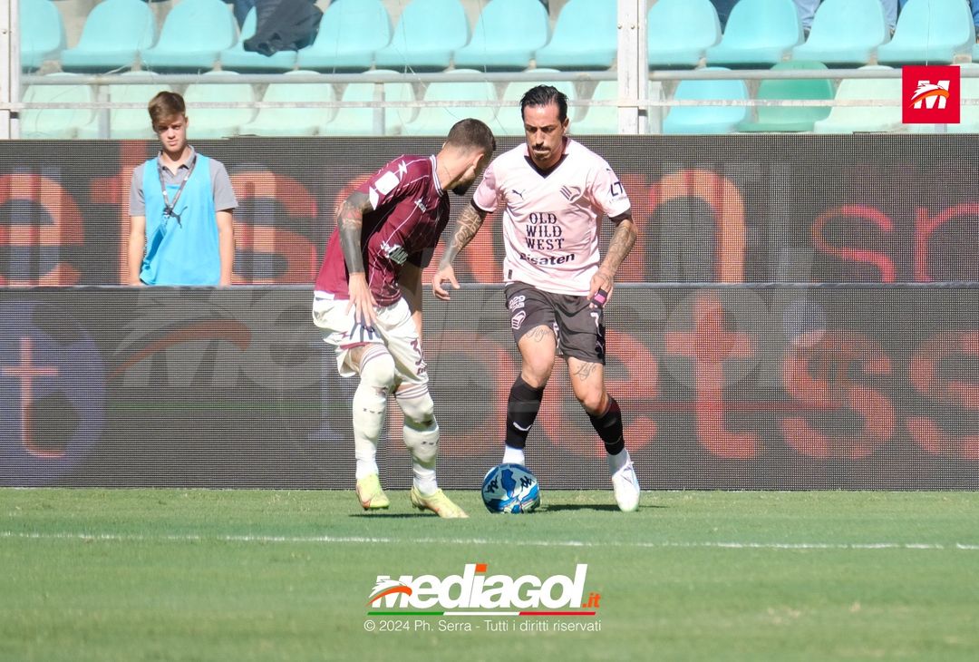 FOTO, Palermo-Salernitana 0-1 8a giornata Serie B 2024/25 - immagine 3