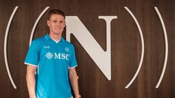 GALLERY Le prime foto di McTominay con la maglia del Napoli: set speciale per lui