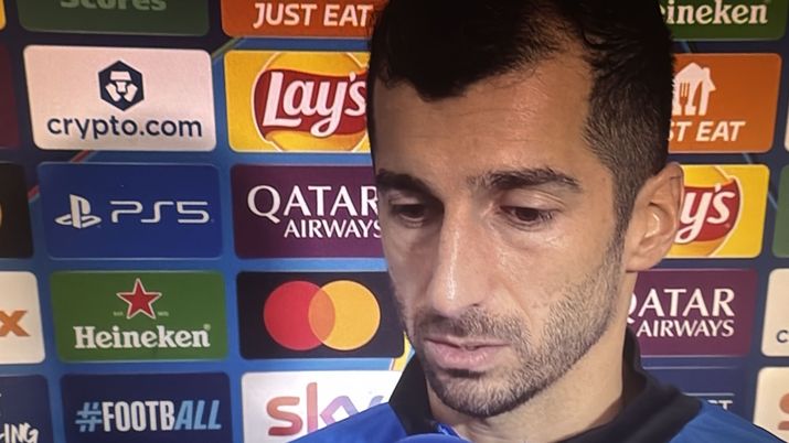 Mkhitaryan a InterTV: “Gara equilbrata, poi l’arbitro ha deciso di fischiare un rigore fantasma” Mkhitaryan a InterTV: “Gara equilbrata, poi l’arbitro ha deciso di fischiare un rigore fantasma” - immagine 1