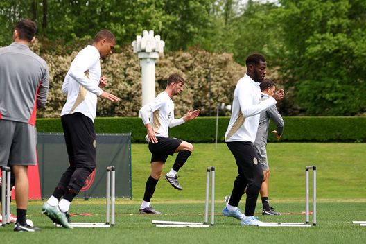 (Photo by Giuseppe Cottini/AC Milan via Getty Images) Oggi a Milanello