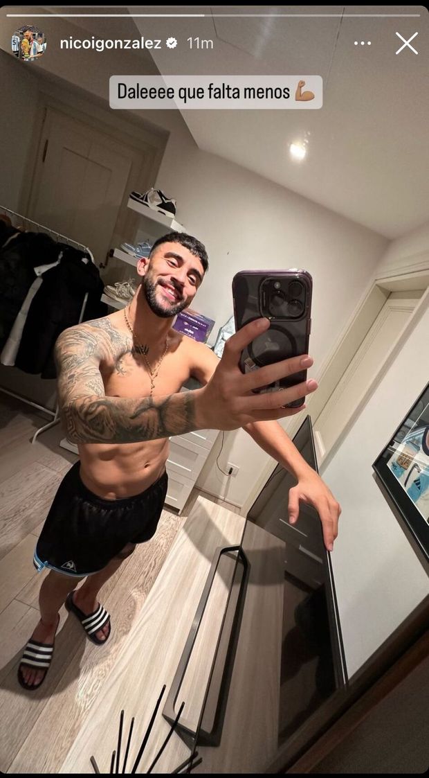 FOTO – Nico sorride e lancia un messaggio chiaro: “Dai che manca meno”- immagine 2