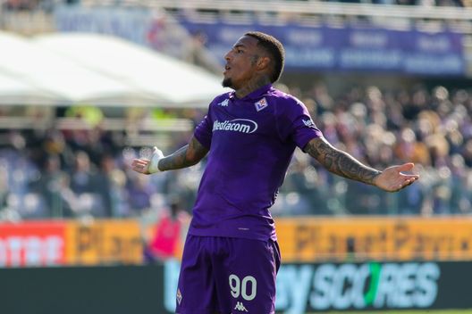 GERMOGLI PH: 16 FEBBRAIO 2025 FIRENZE STADIO ARTEMIO FRANCHI SERIE A FIORENTINA VS COMO NELLA FOTO FOLORUNSHO Folorunsho