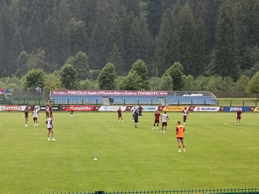 L’allenamento pomeridiano a Pinzolo: partitella di 30 minuti, assente Pellegri- immagine 3